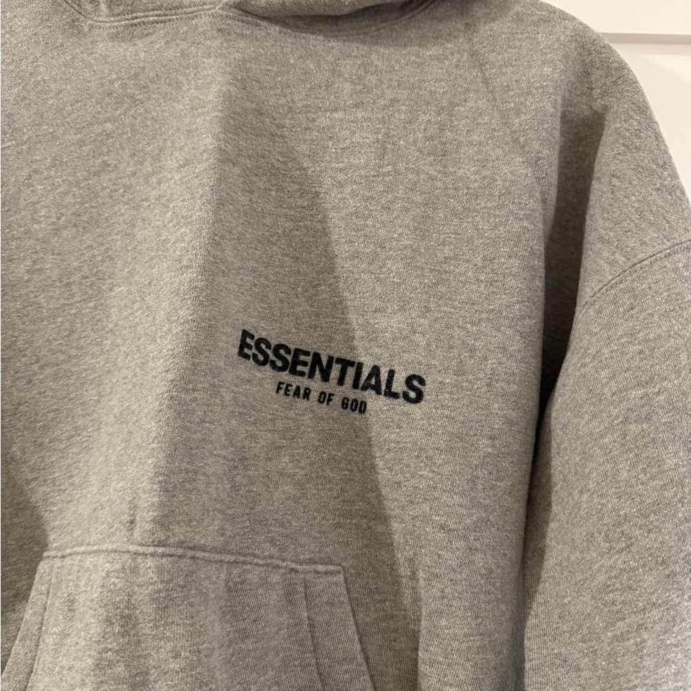 Essentials Heather Gray Pullover - image 2